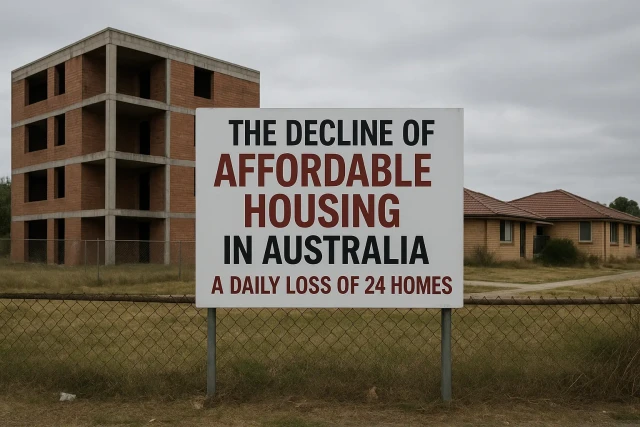 The Decline of Affordable Housing in Australia: A Daily Loss of 24 Homes