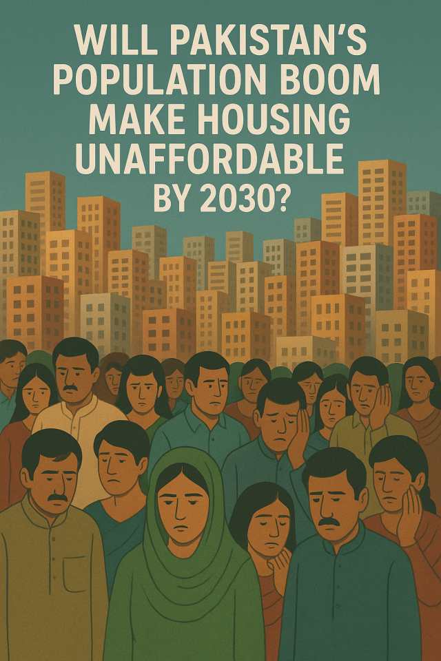 Will Pakistan’s Population Boom Make Housing Unaffordable by 2030?