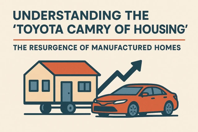 Understanding the 'Toyota Camry of Housing': The Resurgence of Manufactured Homes