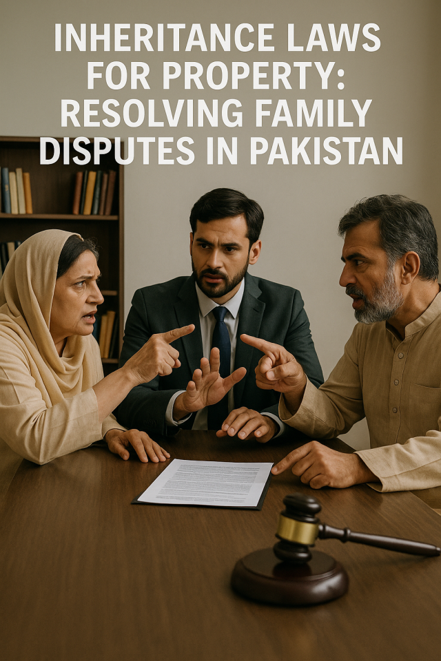 Inheritance Laws for Property: Resolving Family Disputes in Pakistan