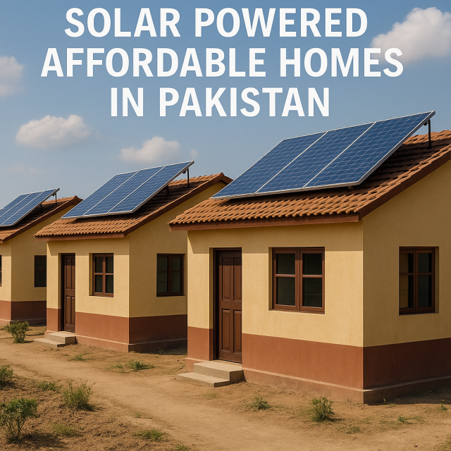 Solar Powered Affordable Homes in Pakistan
